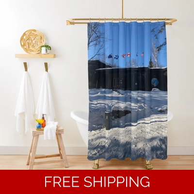 Le Studio Shower Curtain Building Winter 2020 Le Studio Shower Curtain Building Winter 2020